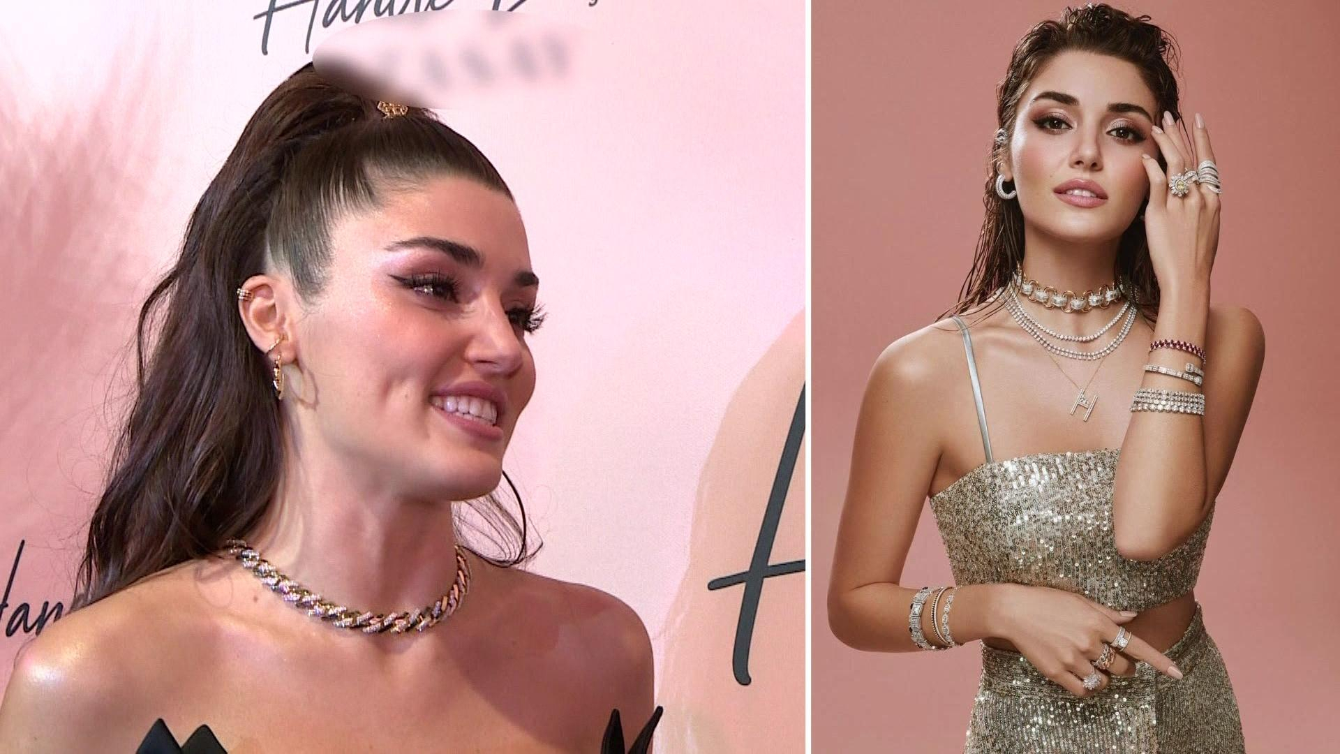 Hande Erçel güzelliğiyle büyüledi!