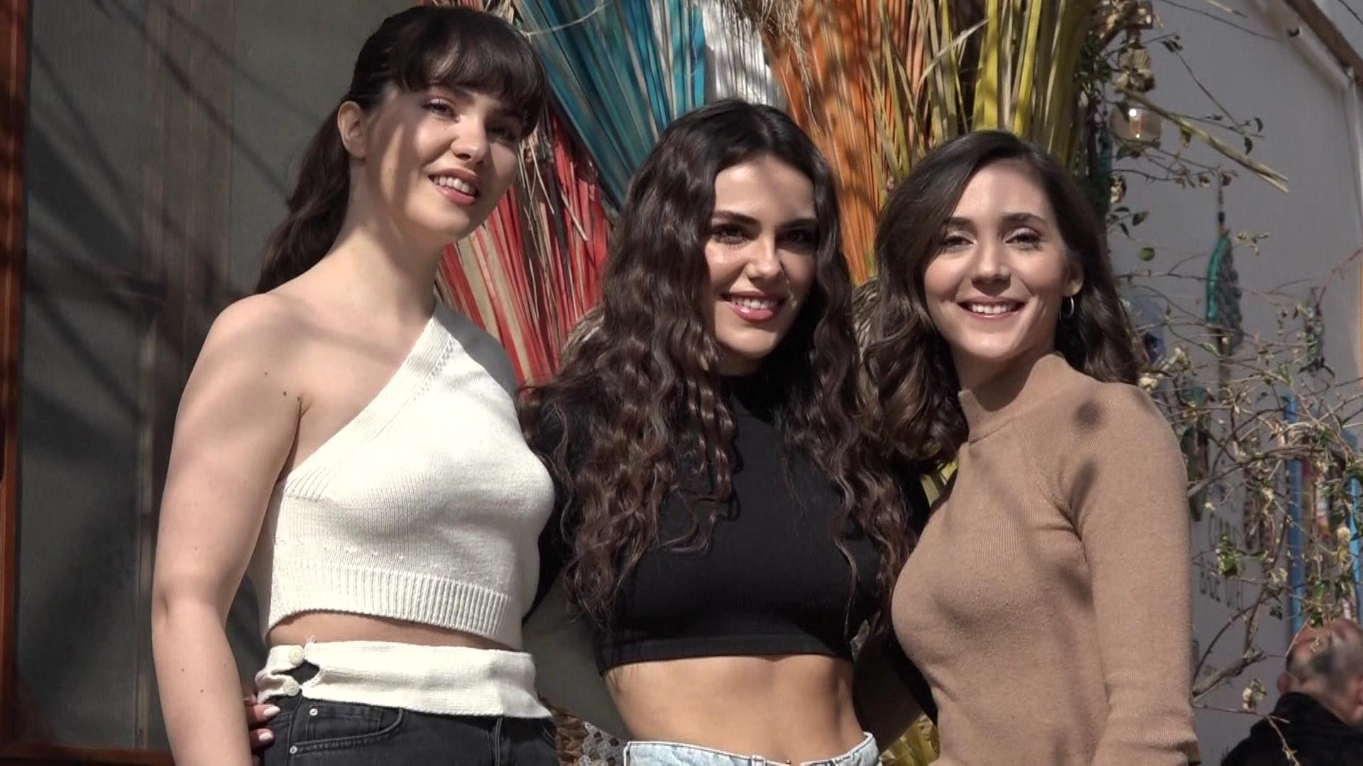 Üç Kız Kardeş dizi setinden ilk görüntüler!