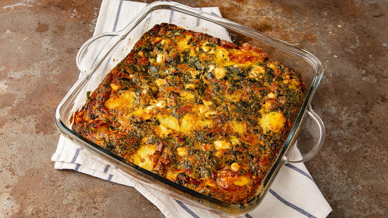 Arda’nın Mutfağı – Patatesli Fırın Omlet Tarifi – Patatesli Fırın Omlet Nasıl Yapılır?
