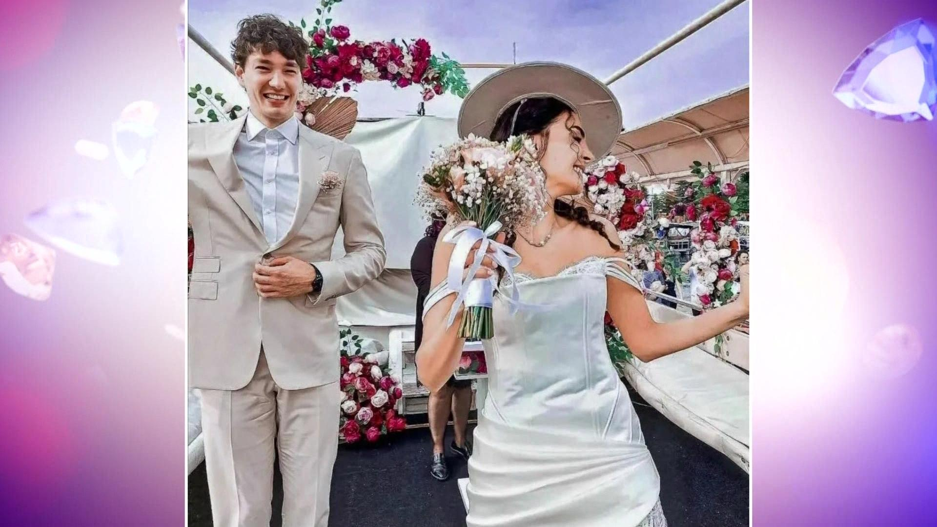 Ebru Şahin ve Cedi Osman’ın nikahından görüntüler!