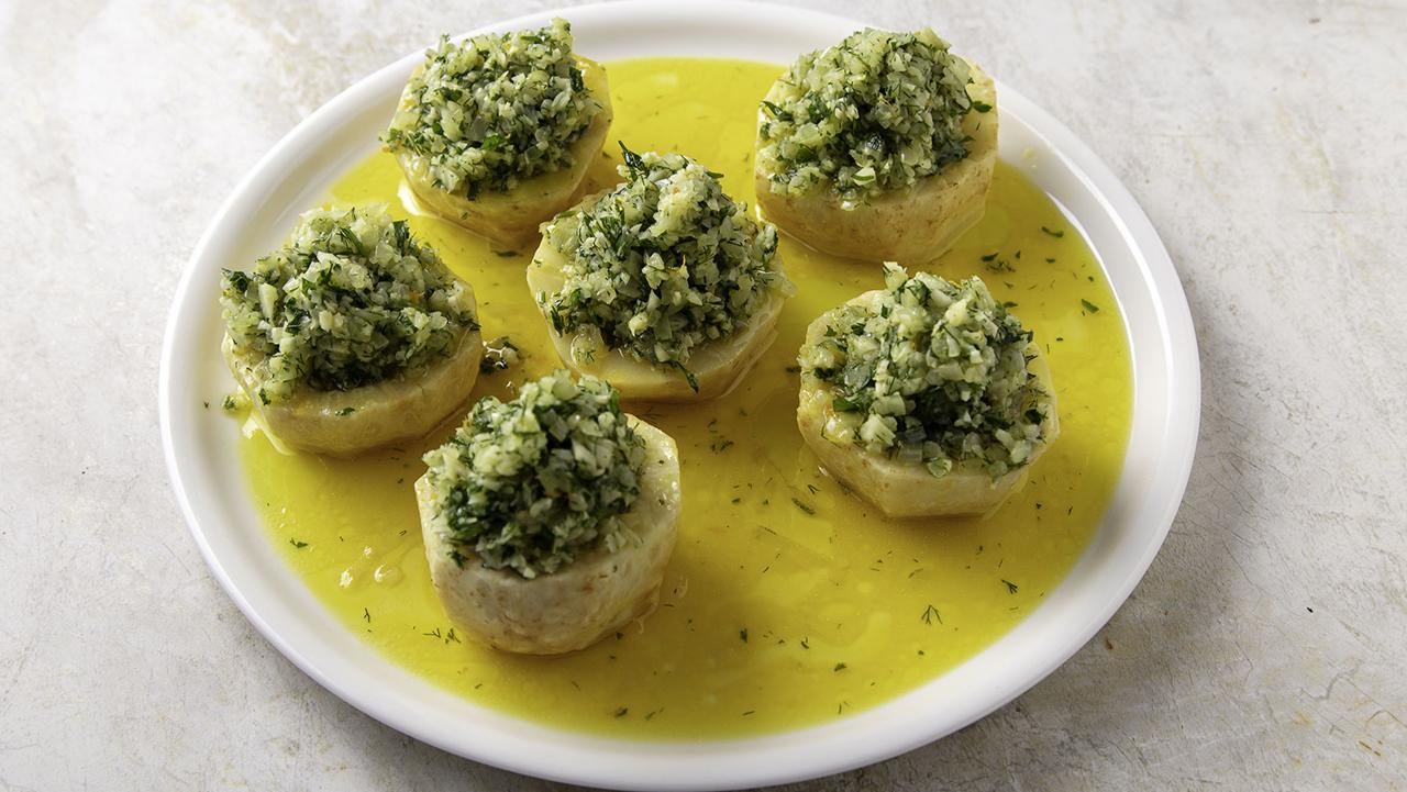 Zeytinyağlı Çanak Kereviz Tarifi - Zeytinyağlı Çanak Kereviz Nasıl Yapılır?