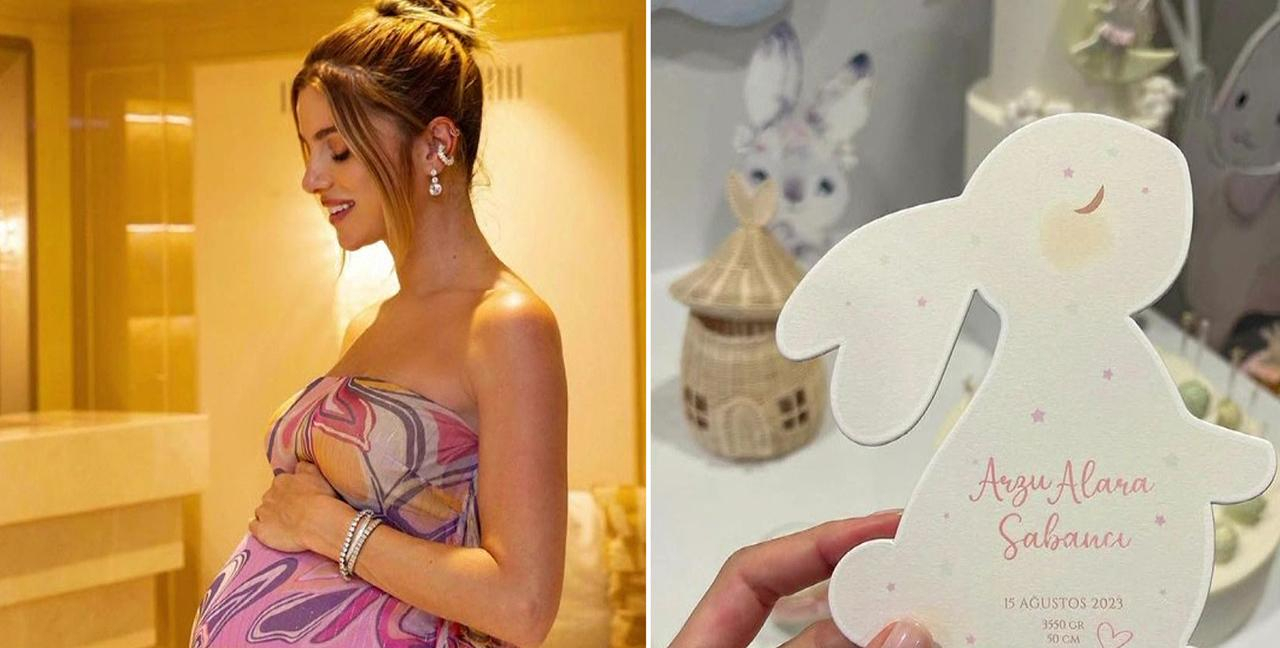 Hacı ve Nazlı Sabancı çiftinin bebek sevinci!