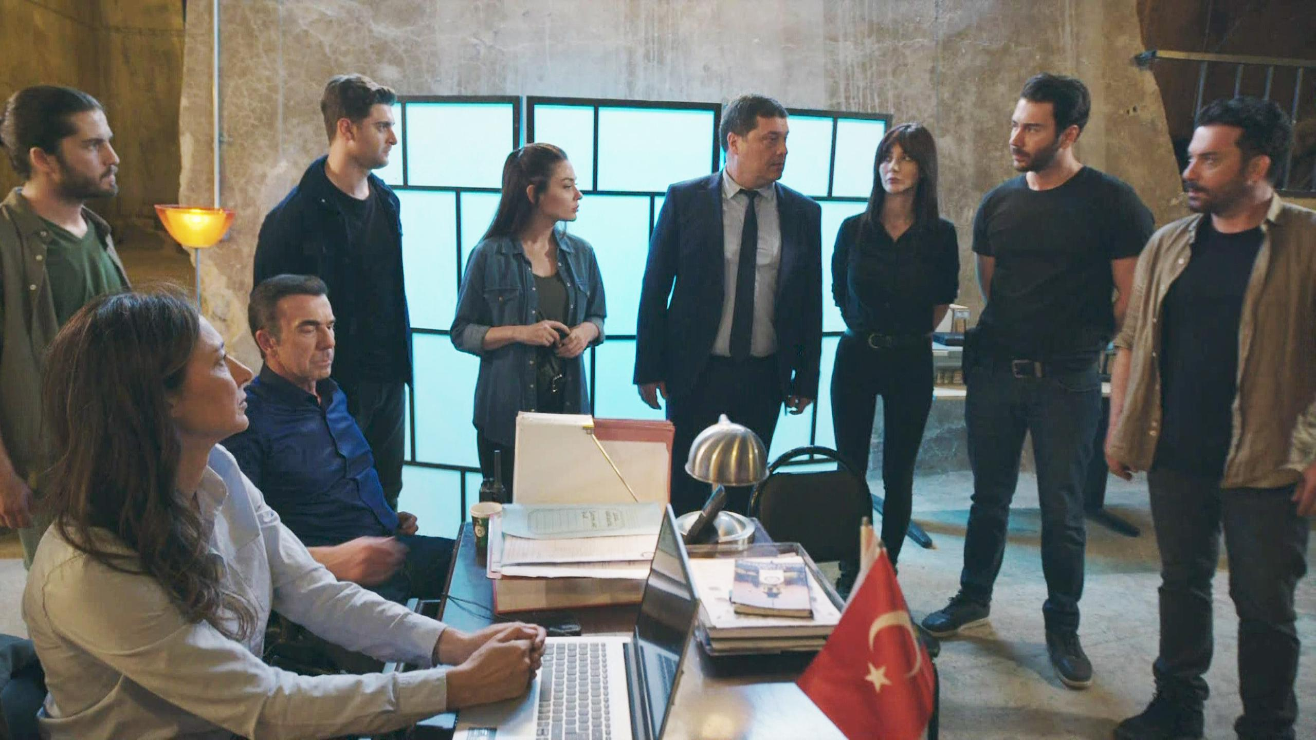 Ekip, yeraltına çekildi!