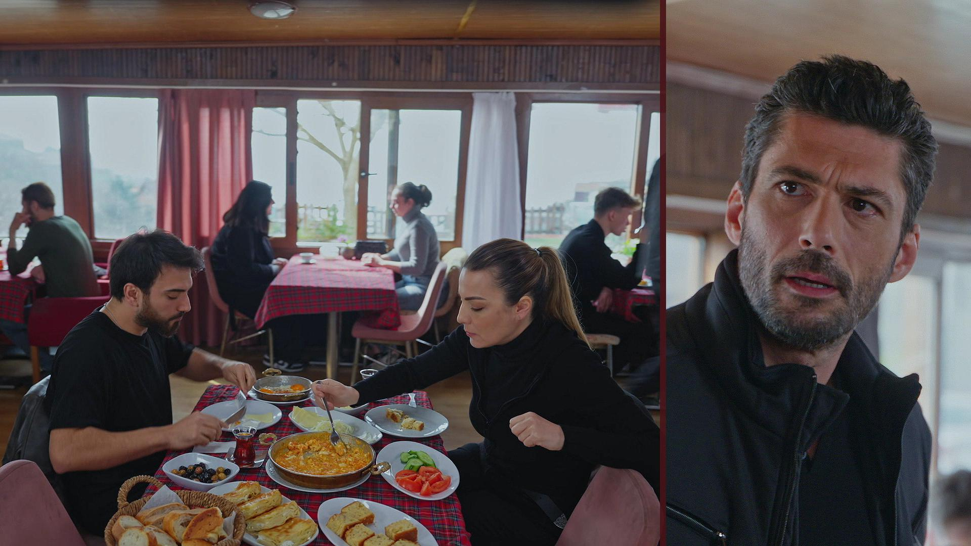 Kıskandıran kahvaltı!