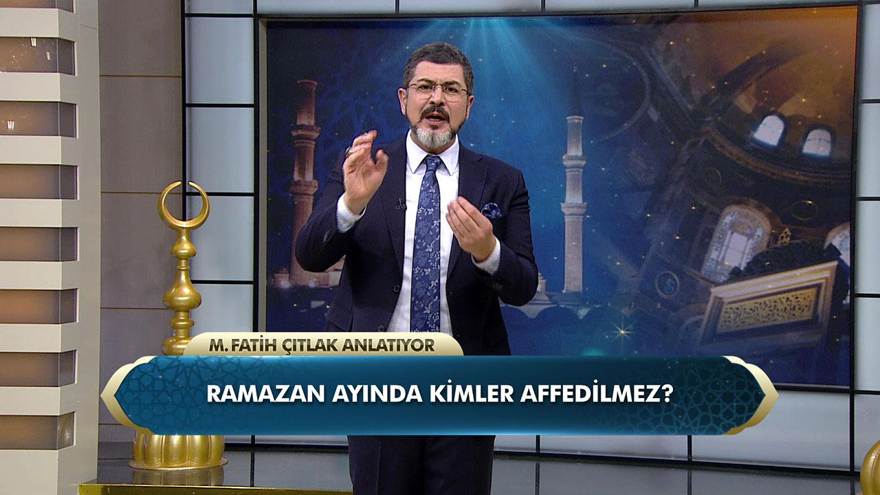 Ramazan ayında kimler affedilmez?