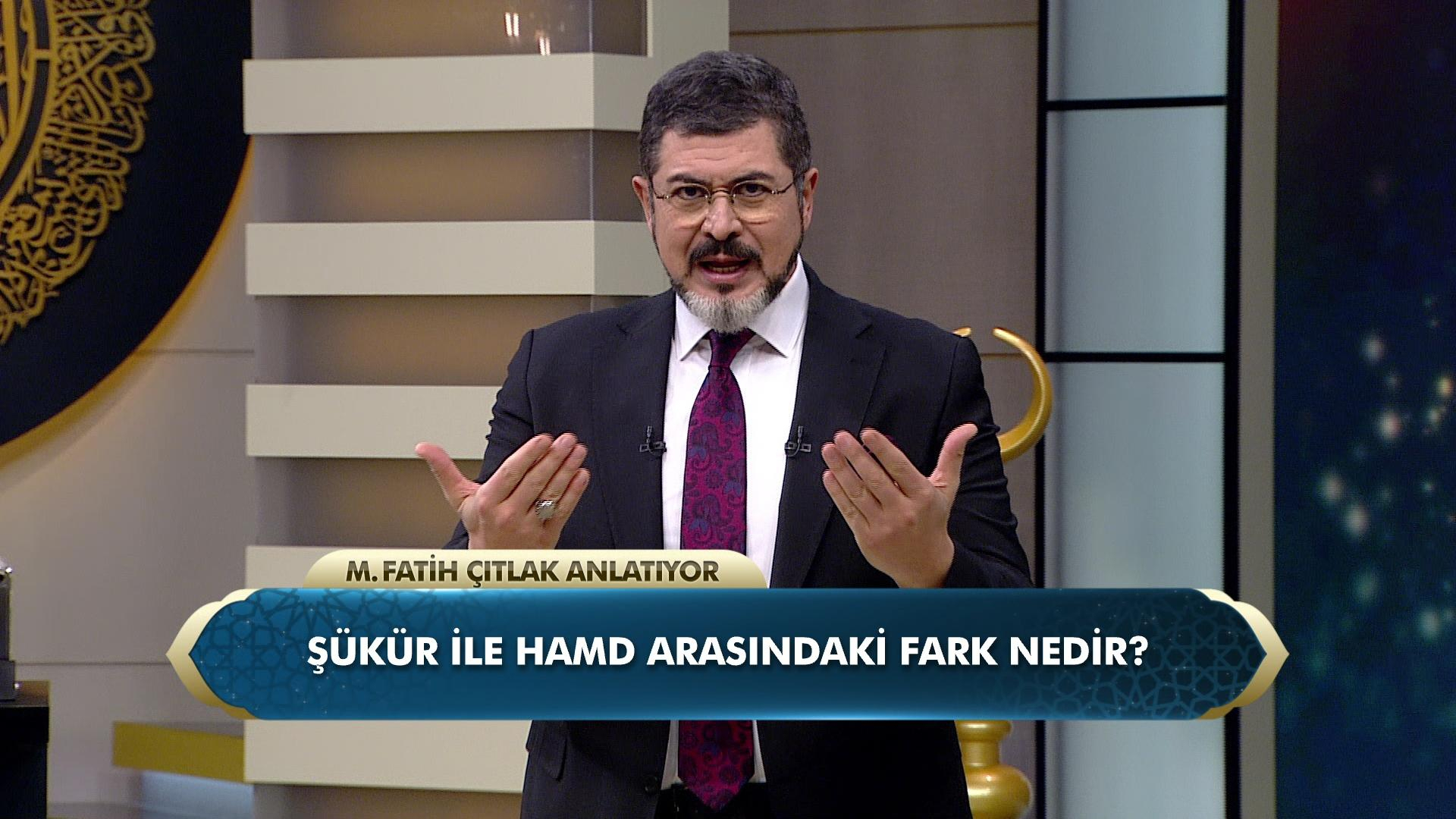 Şükür ile hamd arasındaki fark nedir?