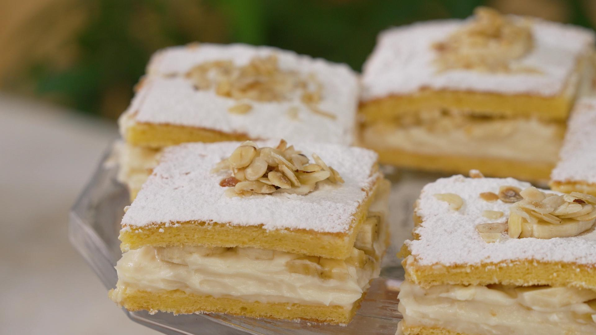 Muzlu Sandviç Pasta Tarifi - Muzlu Sandviç Pasta Nasıl Yapılır? - Arda'nın Ramazan Mutfağı