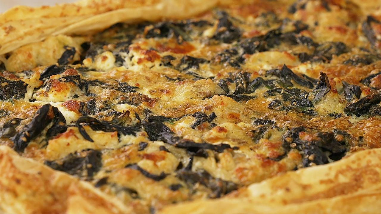 Arda'nın Mutfağı - Ispanaklı Açık Börek Tarifi - Ispanaklı Açık Börek Nasıl Yapılır?