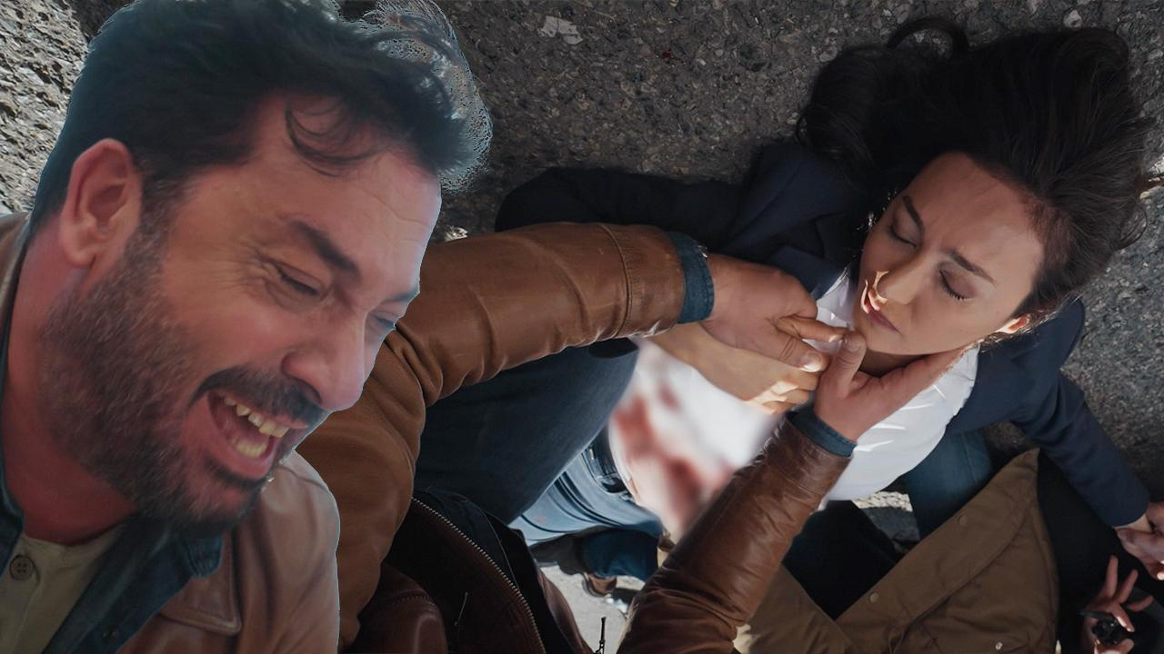 Aylin kanlar içinde yerde kaldı!