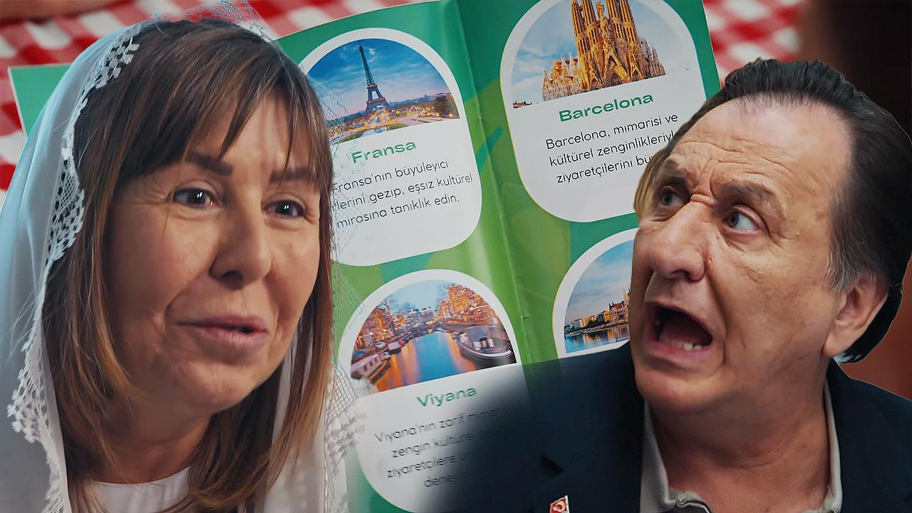 Nazike, Avrupa diye Umre'ye gitti!