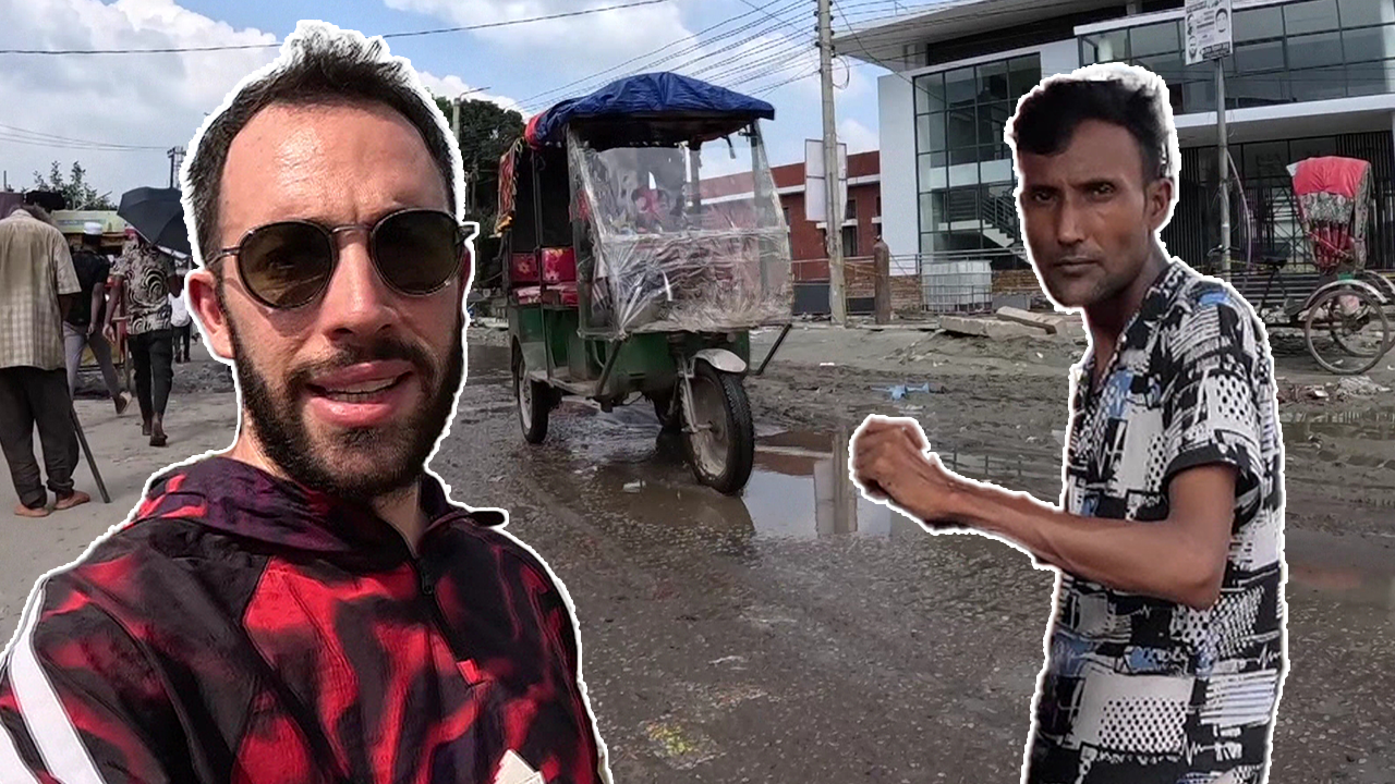 Bangladeş'in kuralsız sokakları!