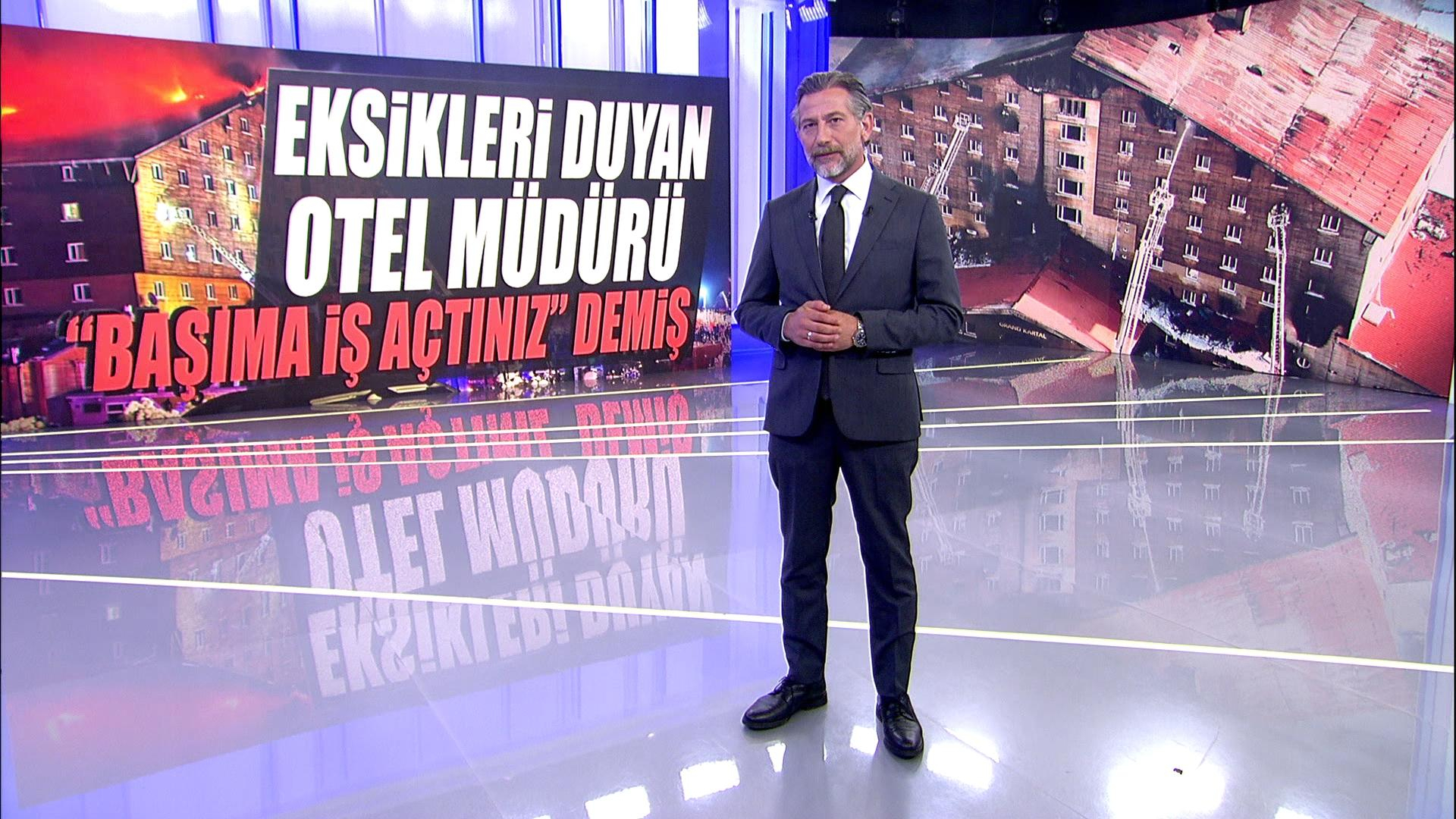 Eksikleri duyan otel müdürü: "Başımıza iş açtınız." demiş.