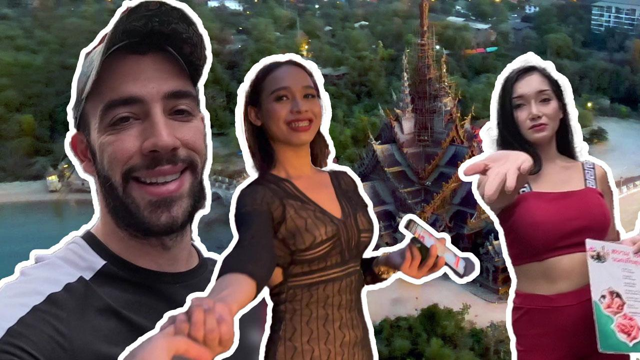 Tayland'da kızlar önünü kesti!