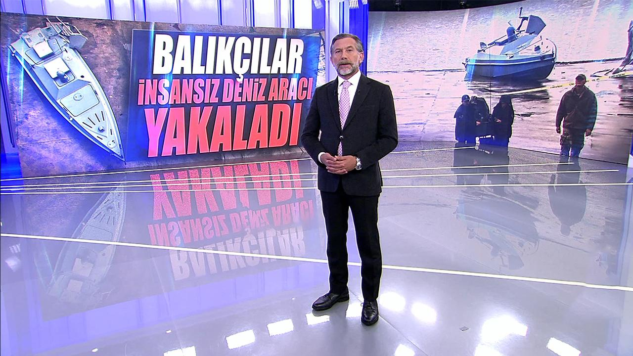Balıkçılar insansız deniz aracı yakaladı!