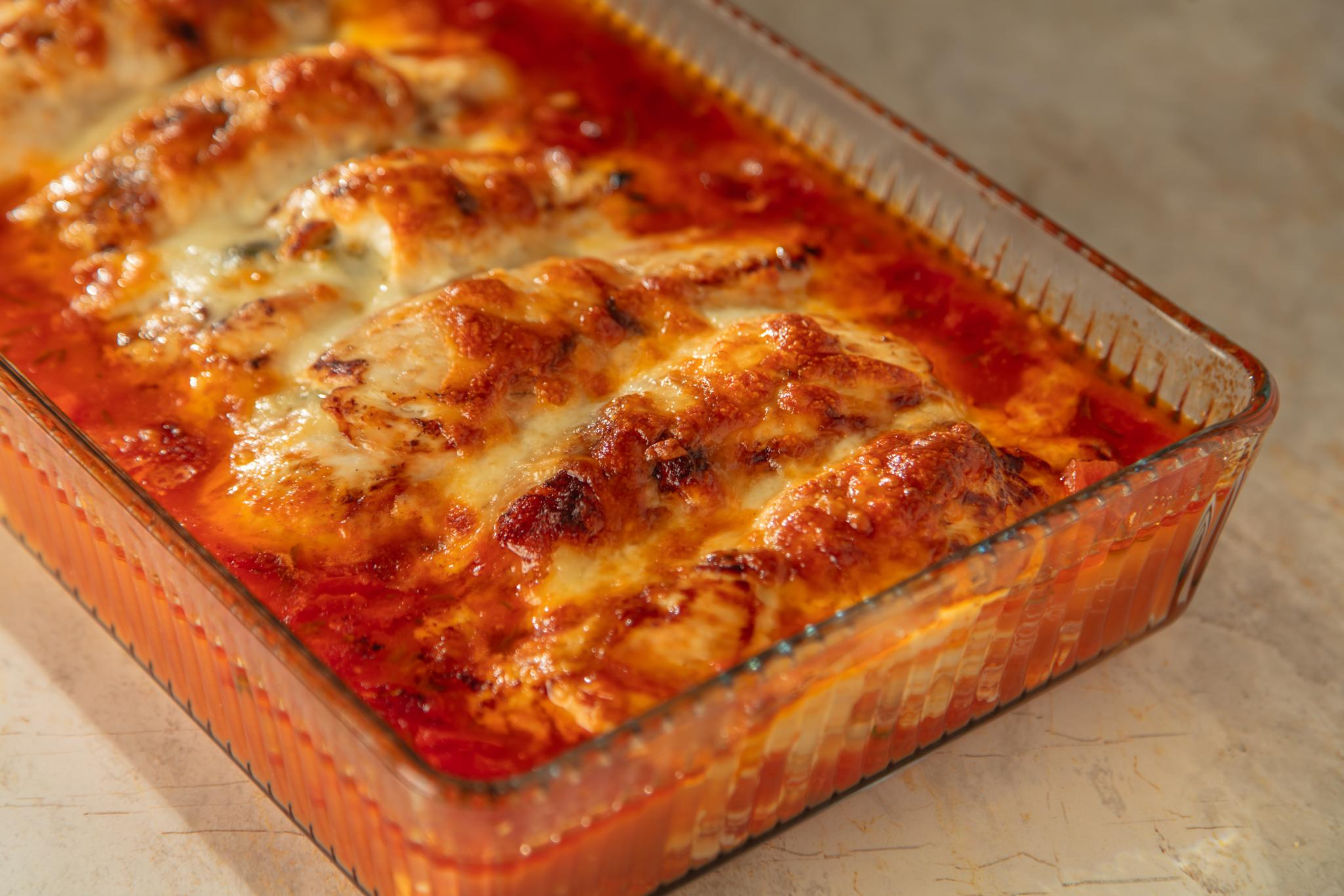 Ispanaklı Tavuk Ruloları