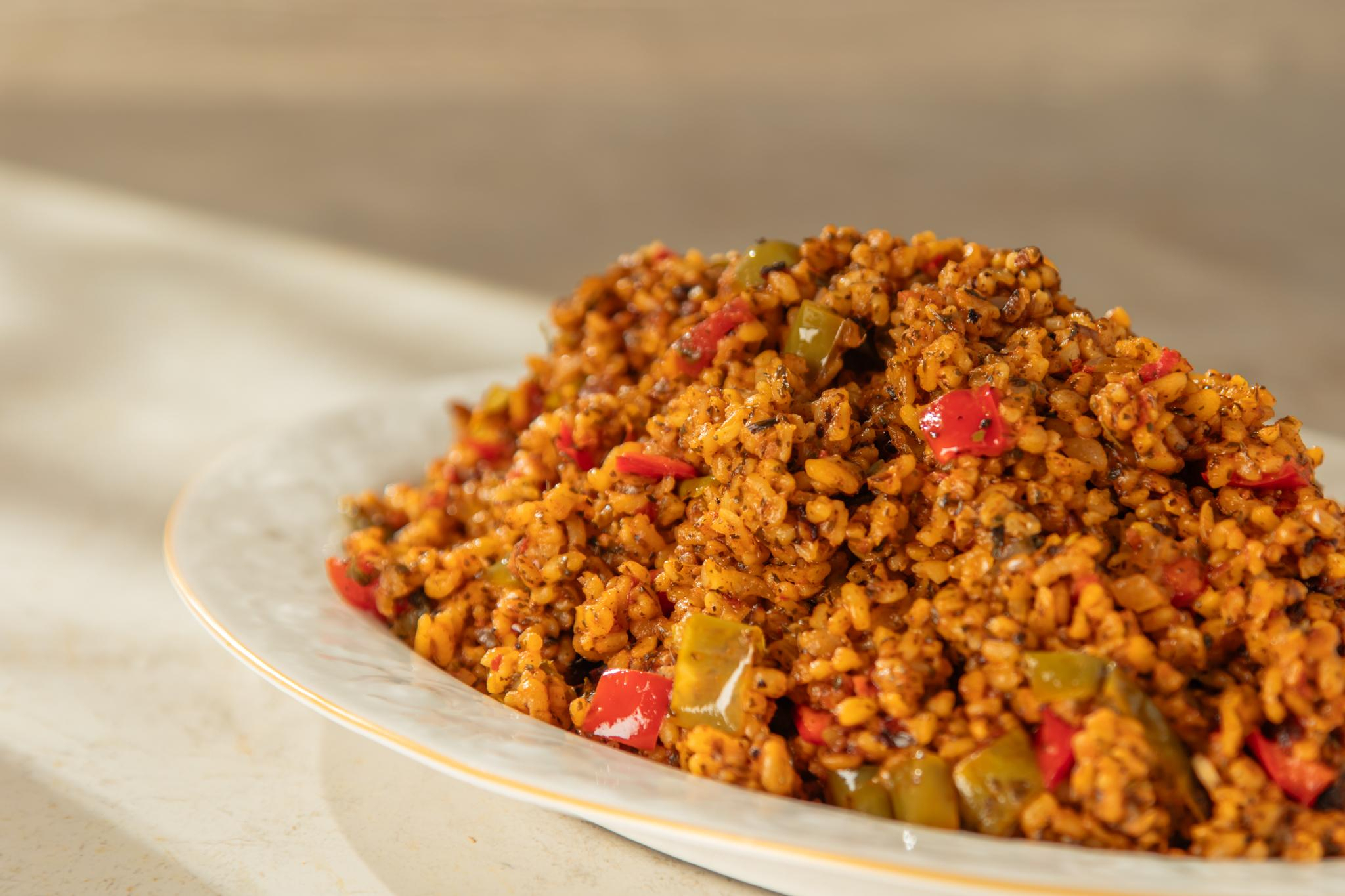 Sebzeli Bulgur Pilavı