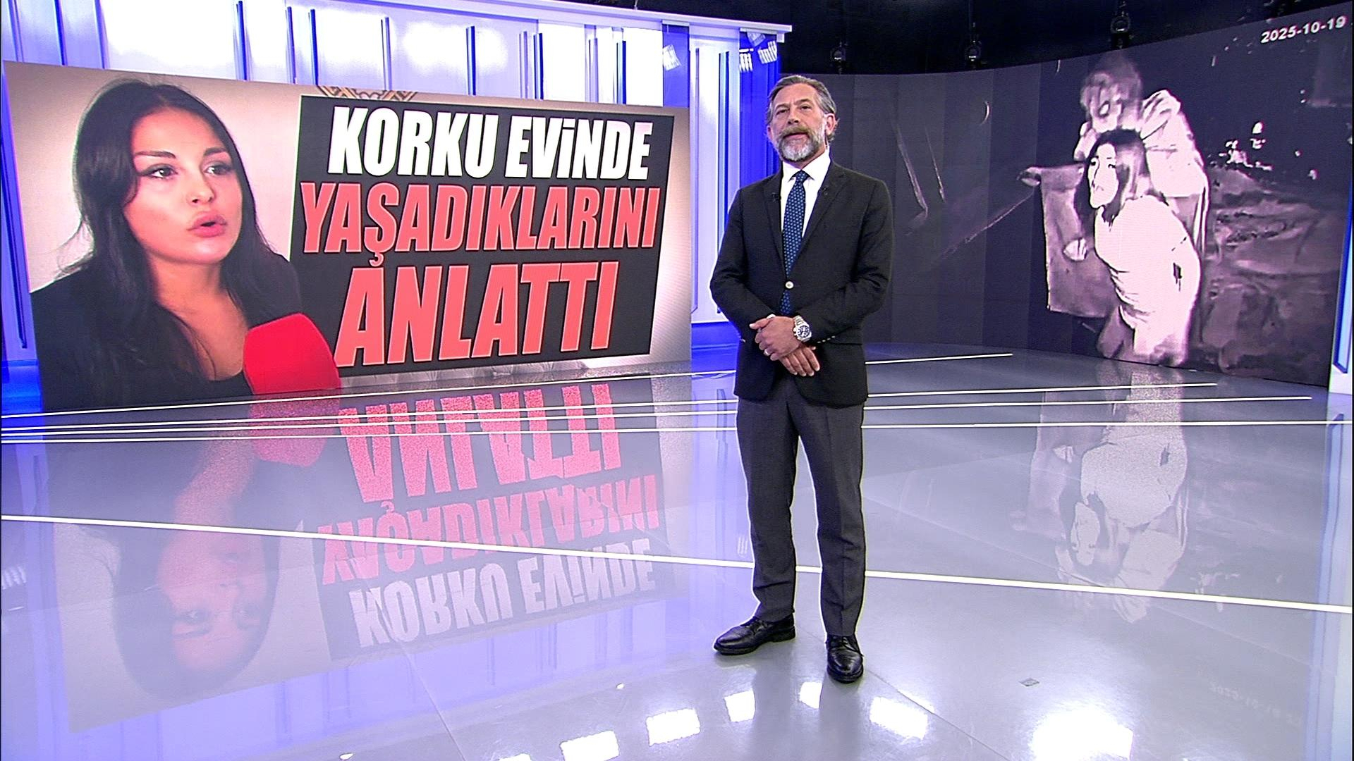 Korku evinde yaşadıklarını anlattı
