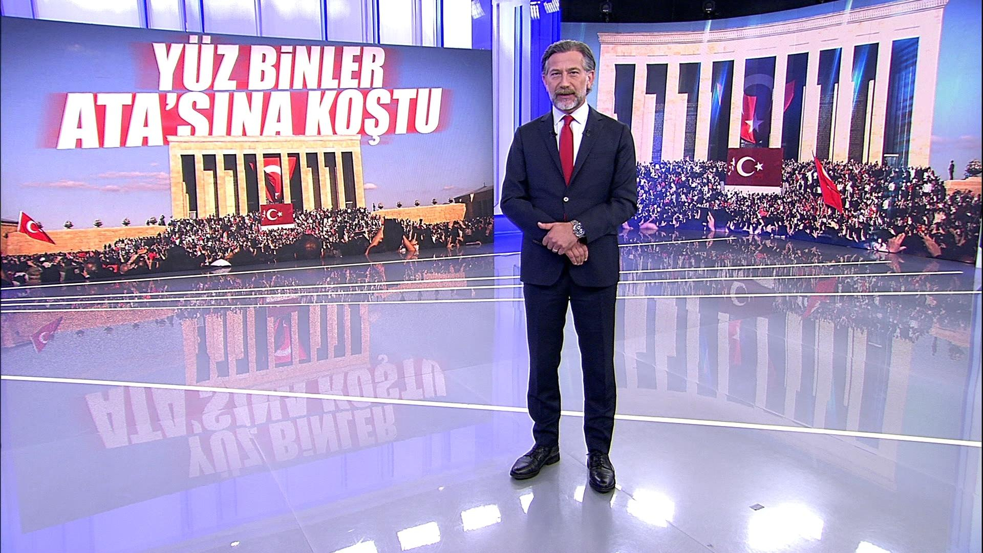 Yüz binler Ata’sına koştu