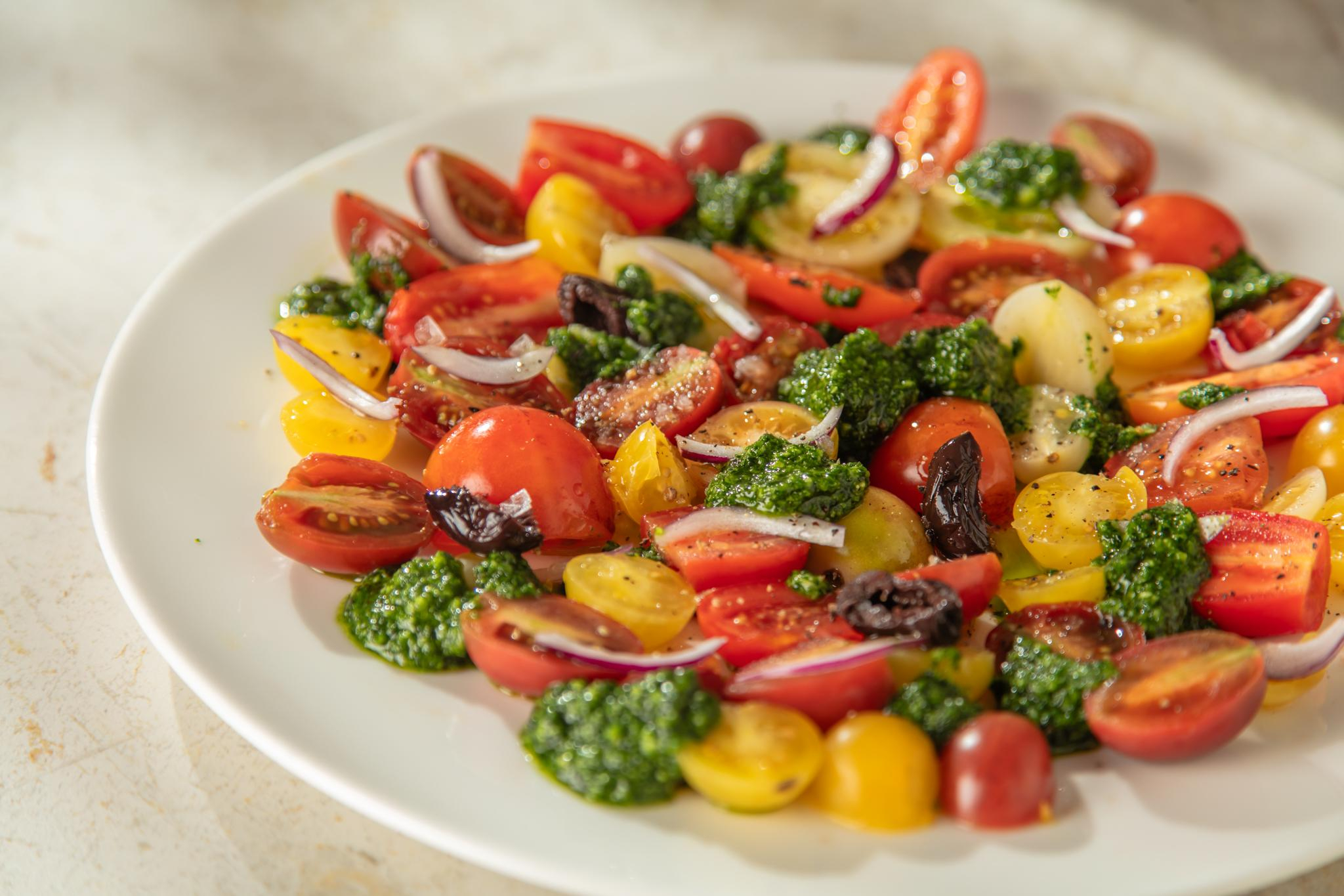 Ispanak Pestolu Domates