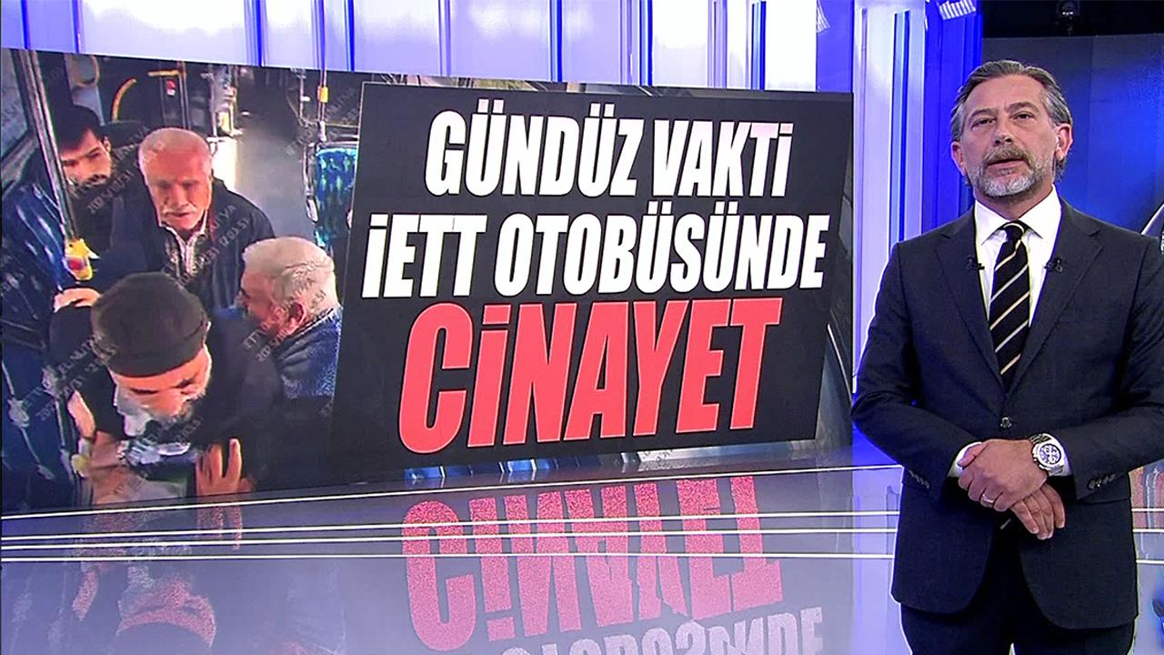 Güpegündüz İETT otobüsünde cinayet!