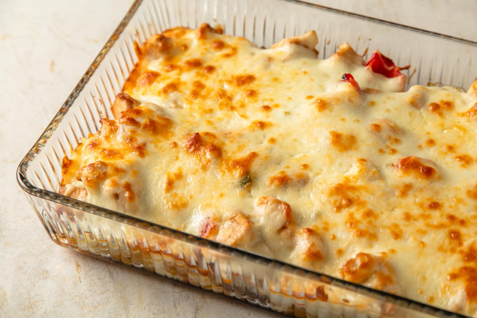 Beşamelli Sebzeli Tavuk