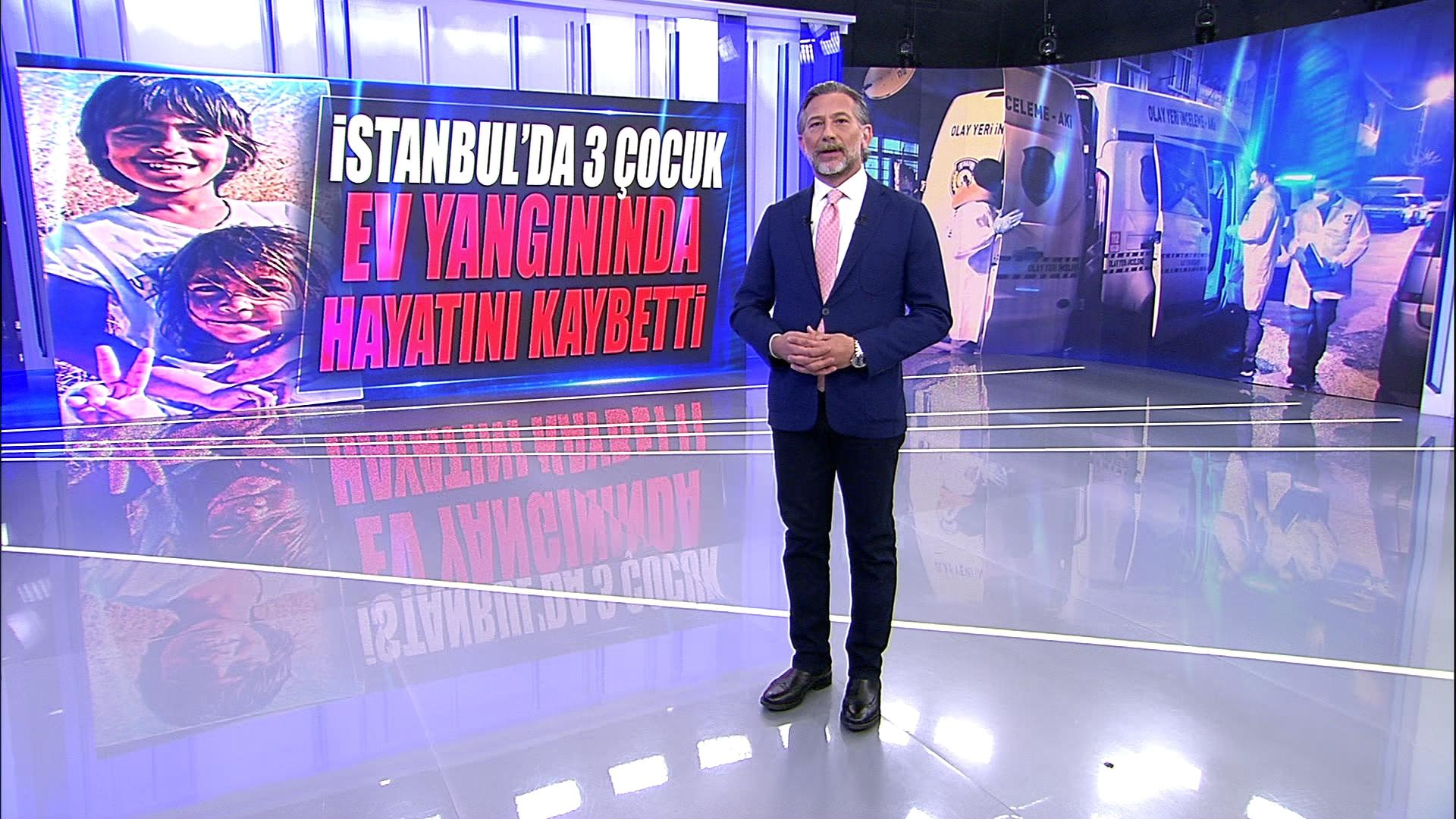 İstanbul'da 3 çocuk ev yangınında hayatını kaybetti