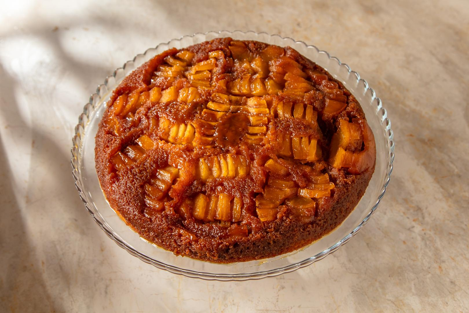 Karamelli Elmalı Kek