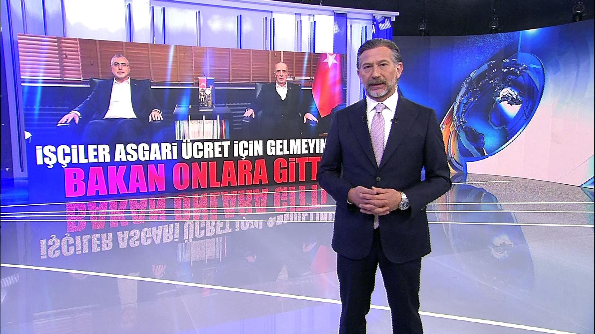 İşçiler asgari ücret için gelmeyince bakan onlara gitti