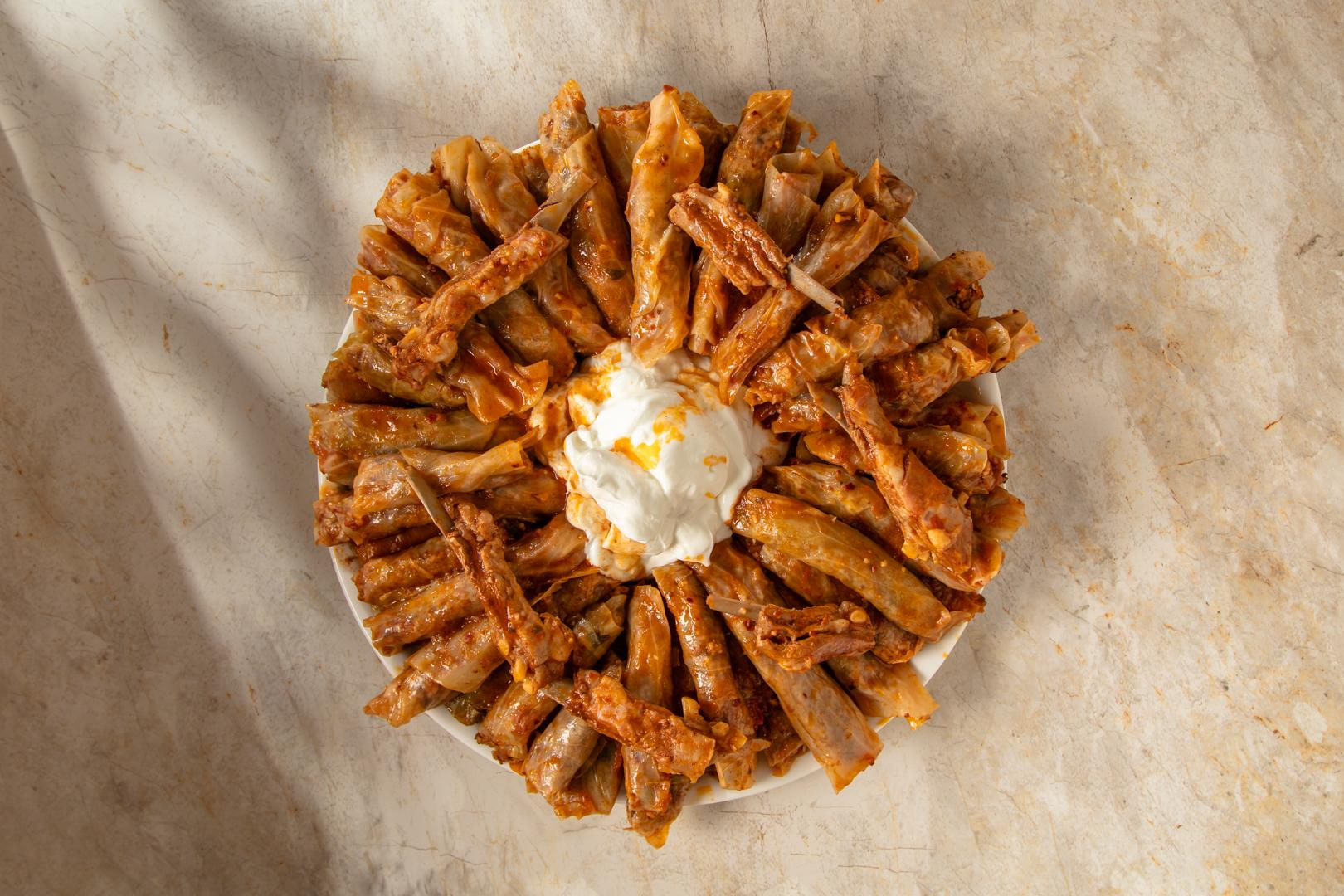 Bulgurlu Lahana Sarması