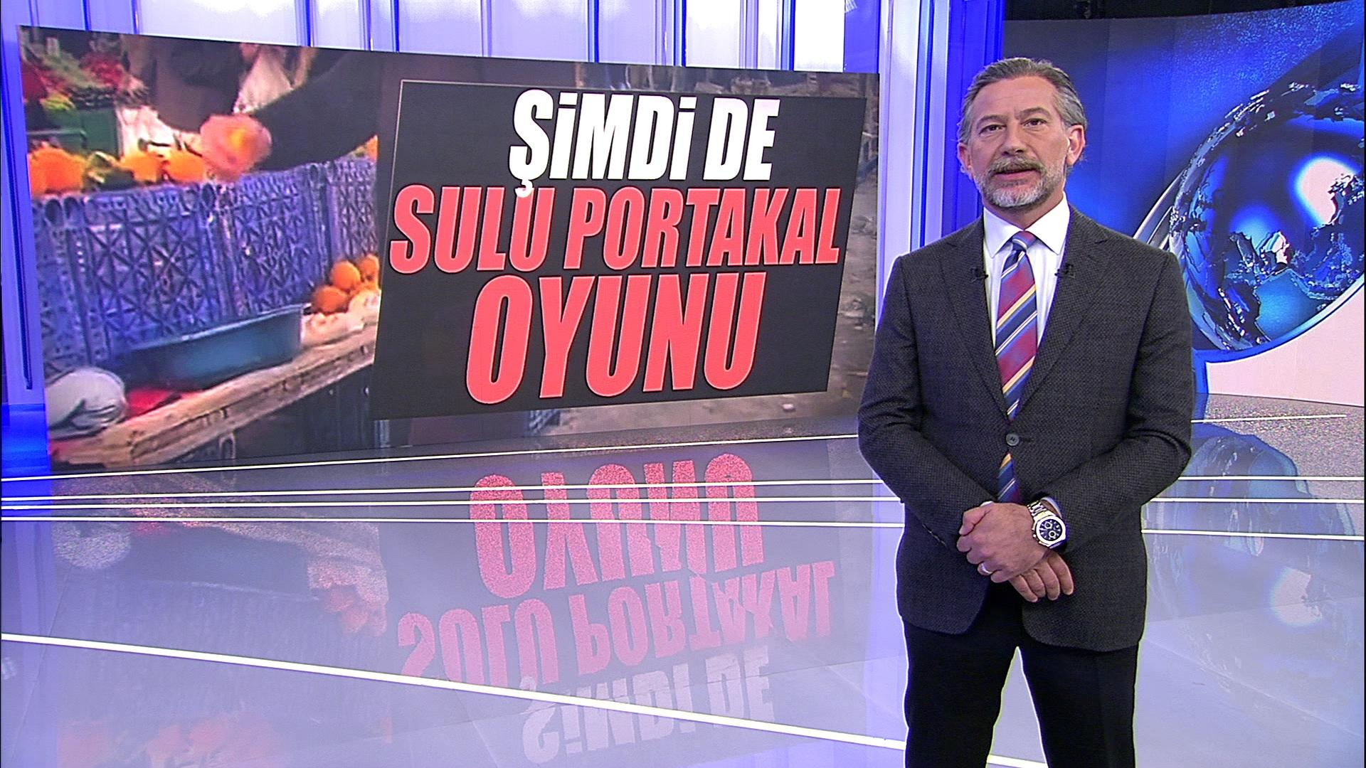 Şimdi de sulu portakal oyunu