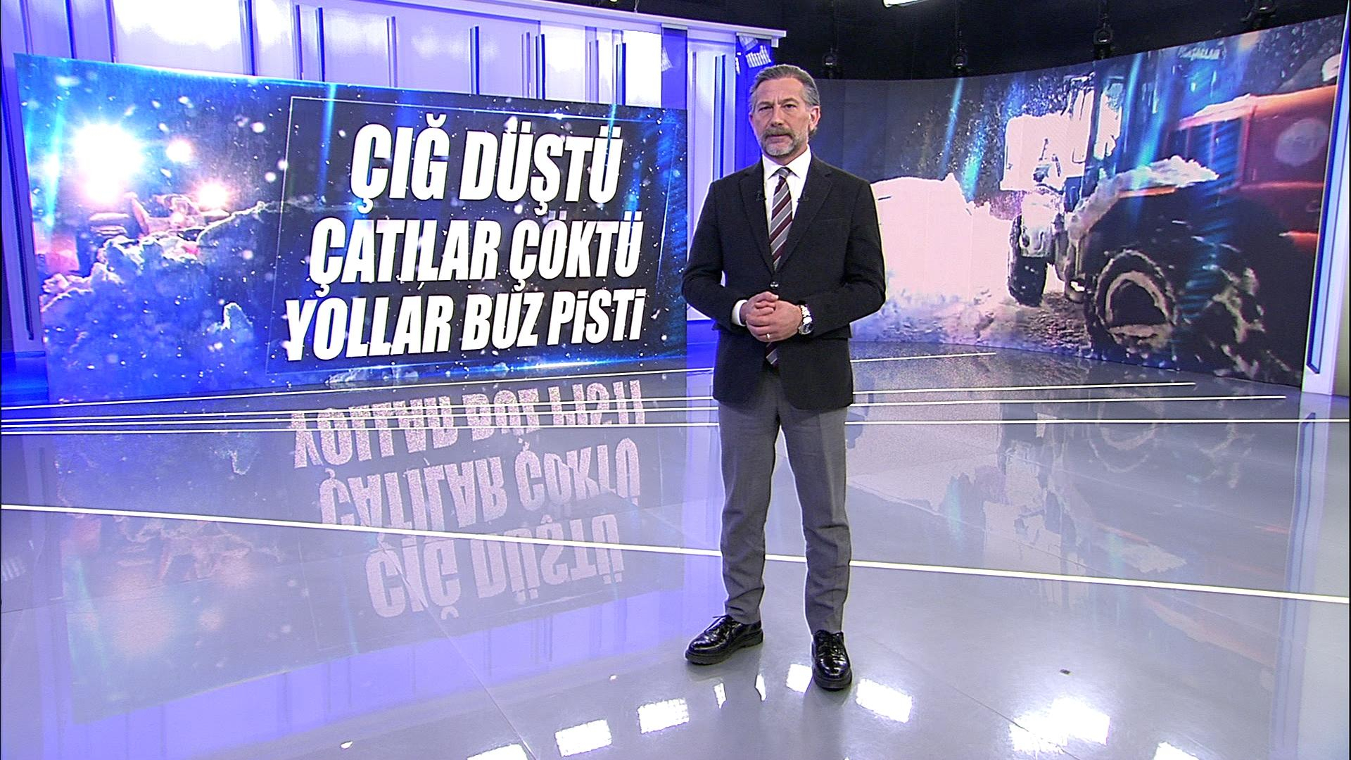 Çığ düştü, çatılar çöktü, yollar buz pisti