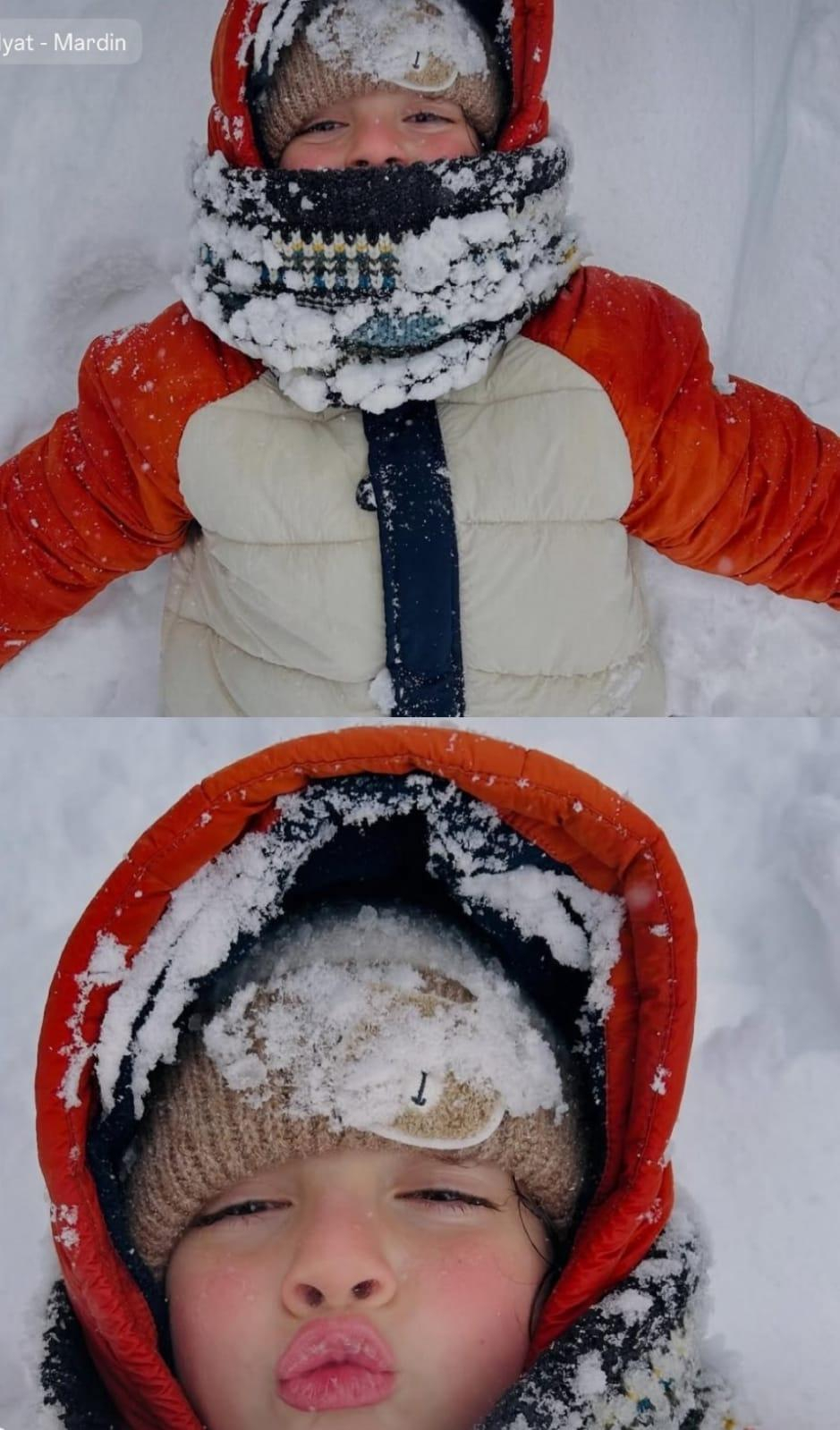 Uzak Şehir'e kar yağdı!