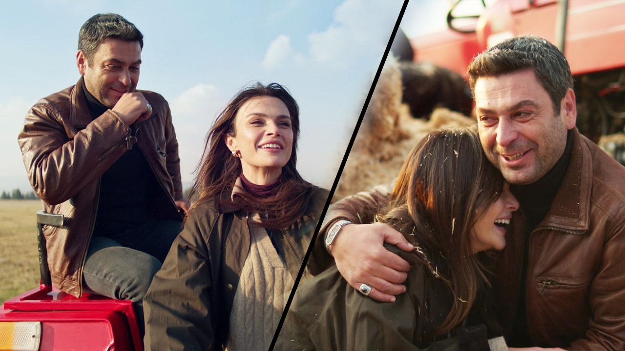 Cihan, Alya'ya traktör kullanmayı öğretti!