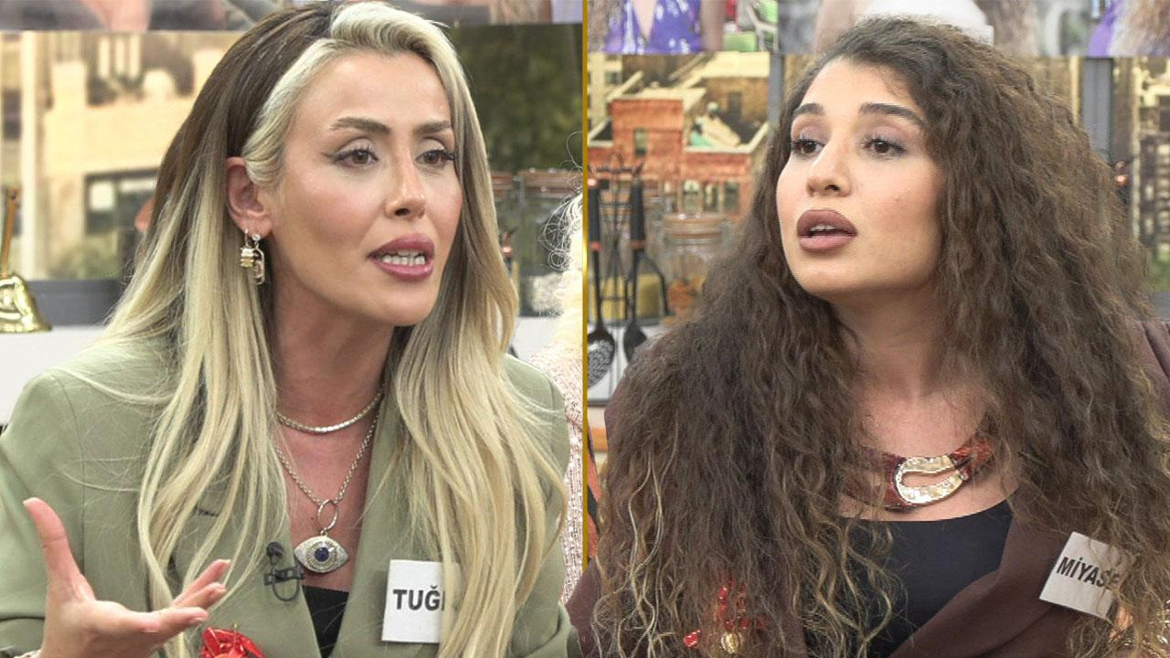 Miyase ve Tuğba arasında yüksek gerilim hattı!