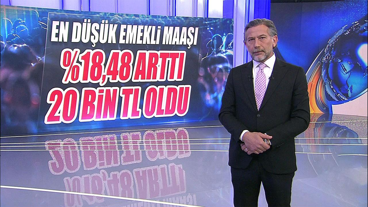 En düşük emekli maaşı 20 bin TL oldu!