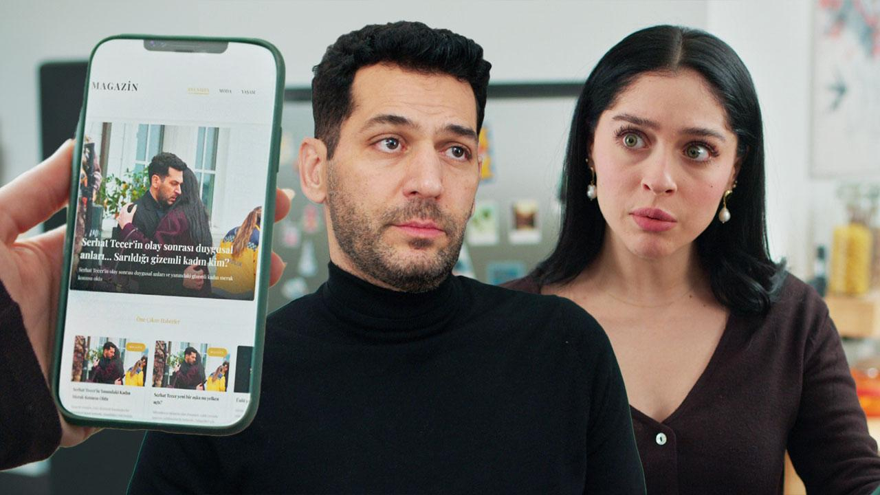 Serhat ve Zeynep magazine düştü!