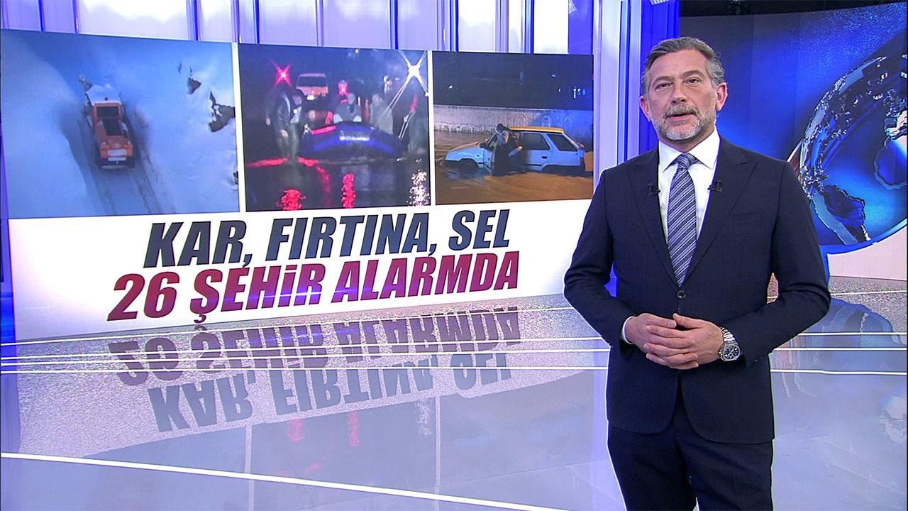 Kar, fırtına, sel... 26 şehir alarmda!