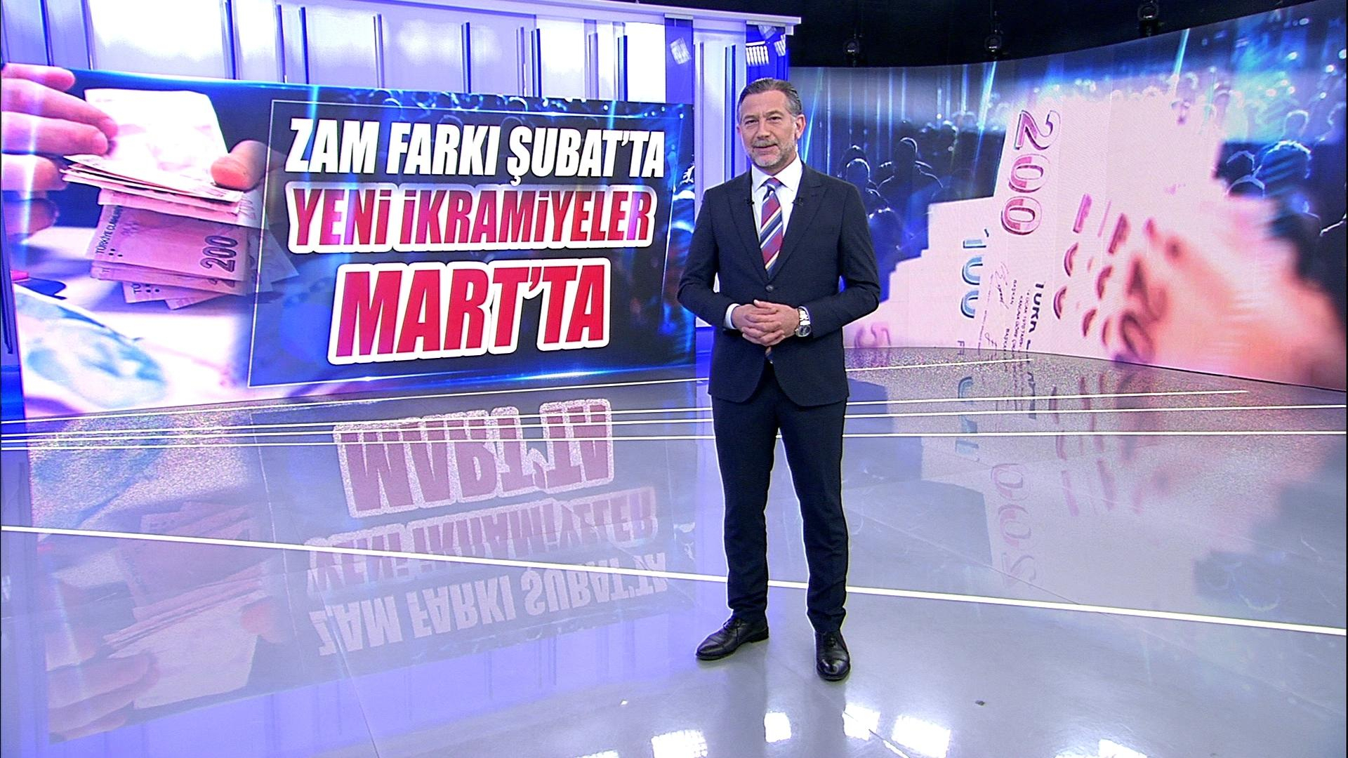Zam farkı Şubat’ta, yeni ikramiyeler Mart’ta
