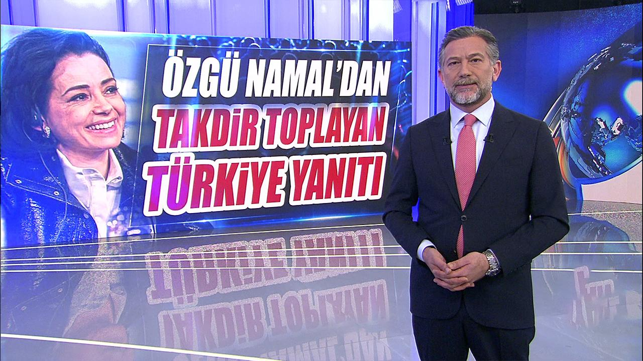 Özgü Namal'dan takdir toplayan "Türkiye" yanıtı!