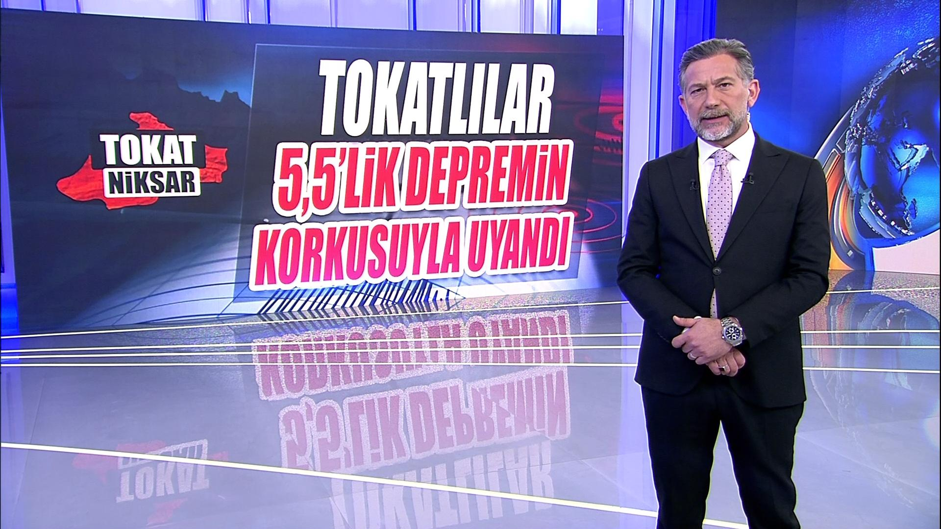 Tokatlılar 5,5'lik depremin korkusuyla uyandılar