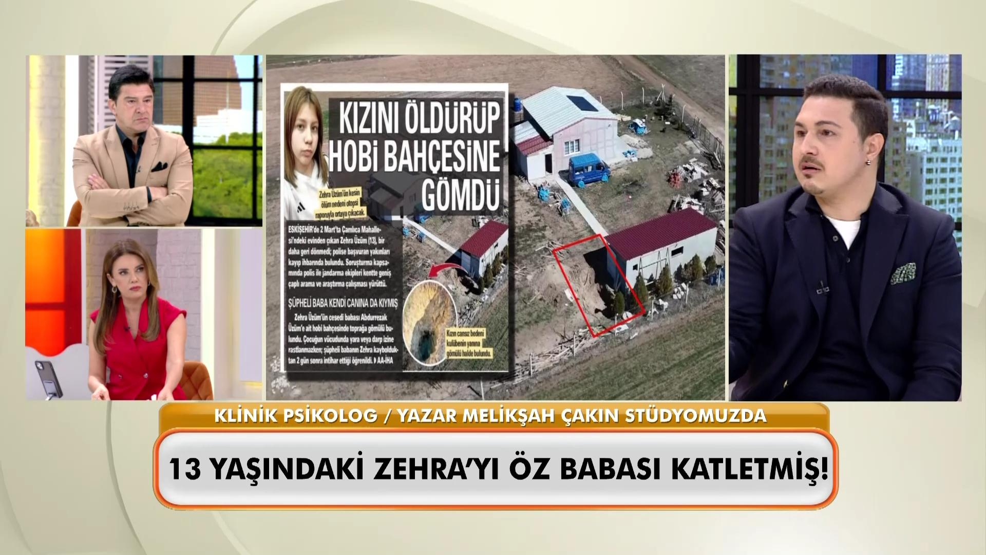 13 yaşındaki Zehra'yı öz babası katletmiş!