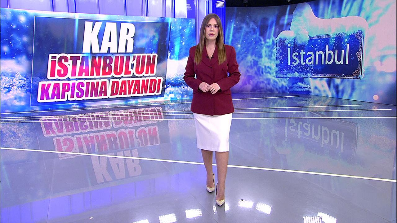 Kar, İstanbul'un kapısına dayandı!