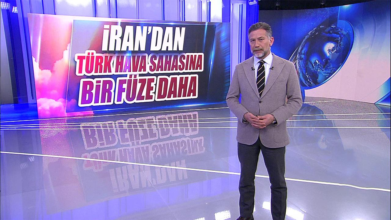 İran'dan Türk hava sahasına bir füze daha!