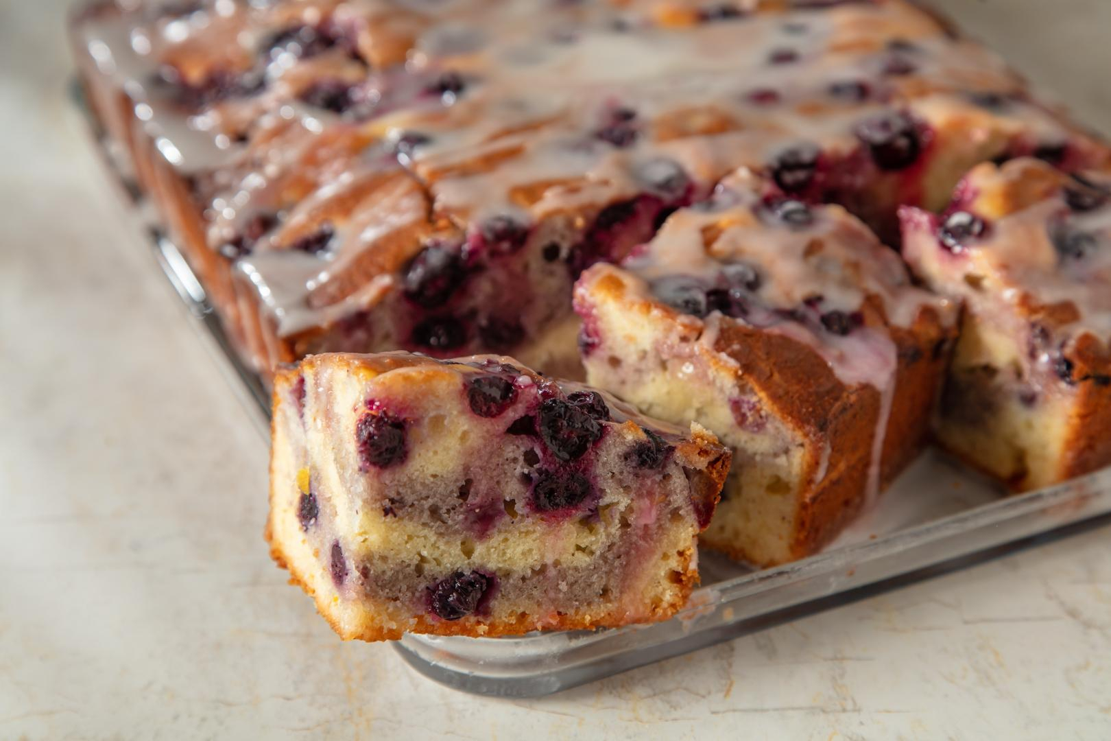 Limonlu, Yaban Mersinli Kek