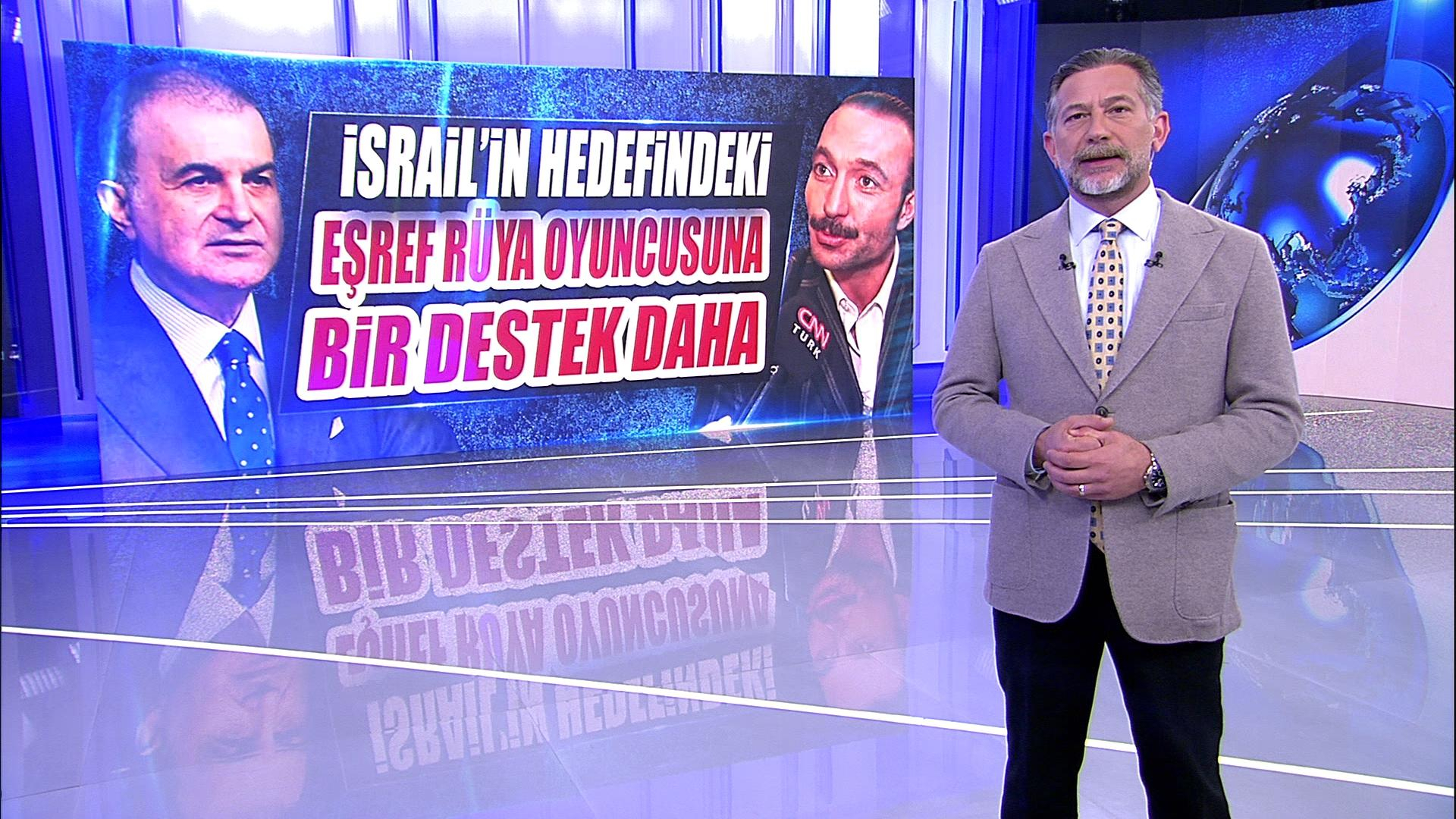 İsrail'in hedefindeki Eşref Rüya oyuncusuna bir destek daha