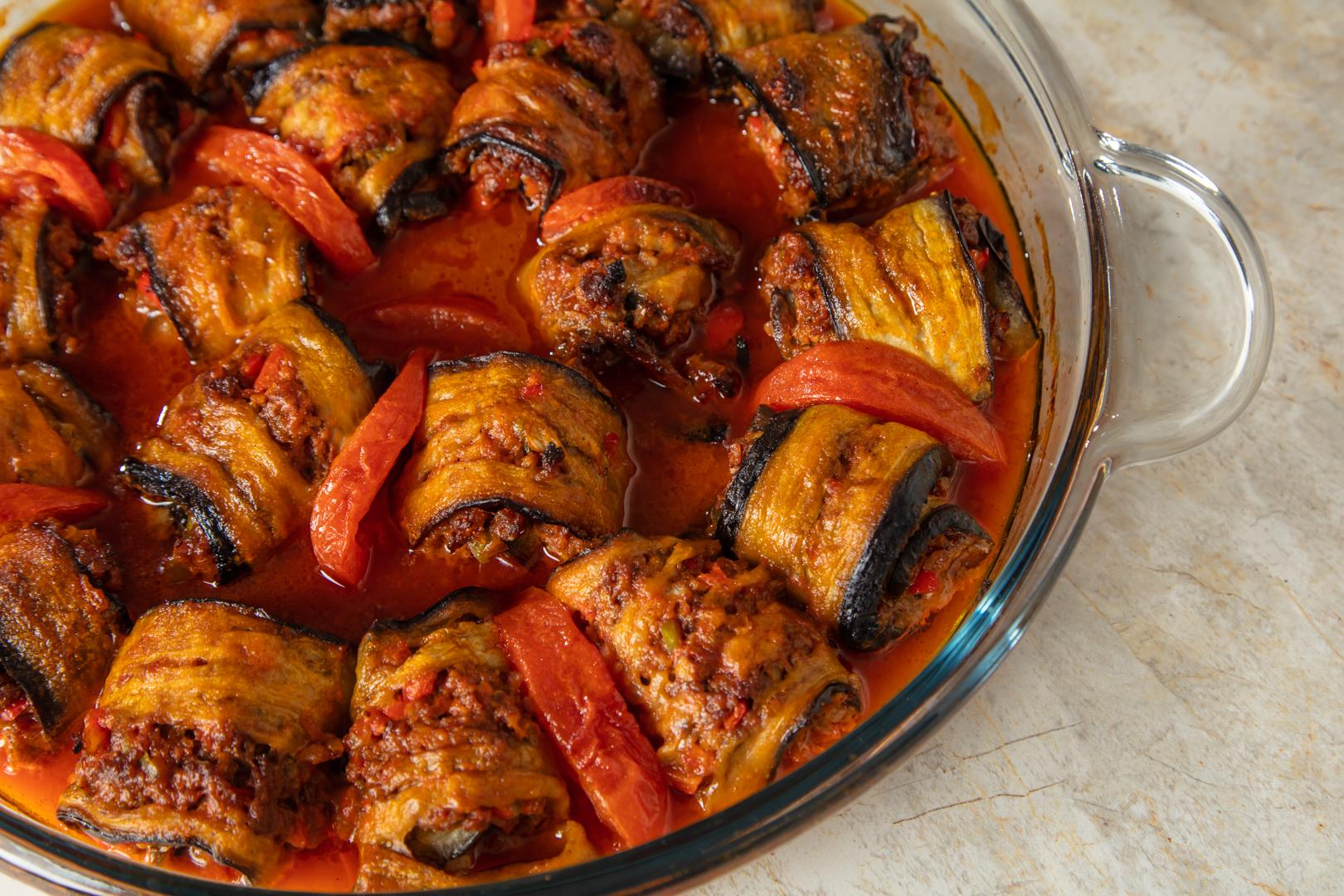 Tepside Patlıcan Sarma 