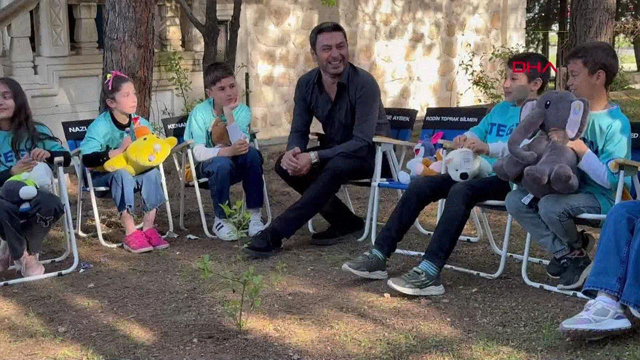 “Uzak Şehir” setinin kapıları çocuklara açıldı!