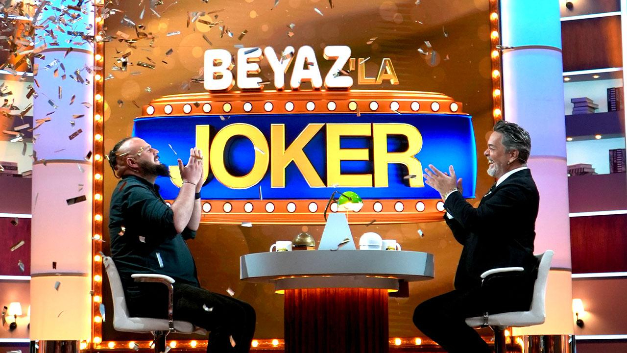 Beyaz'la Joker'de 3 milyon sevinci!