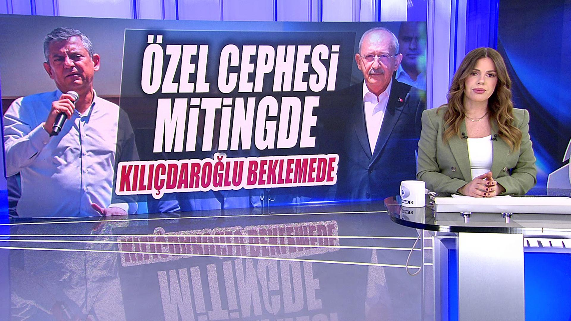 Özel cephesi mitingde; Kılıçdaroğlu beklemede!
