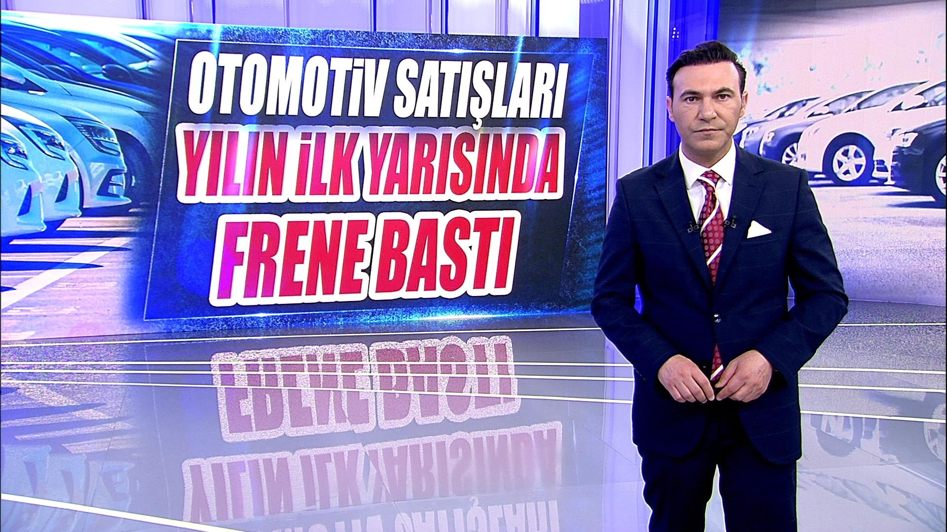 Otomotiv satışları yılın ilk yarısında frene bastı